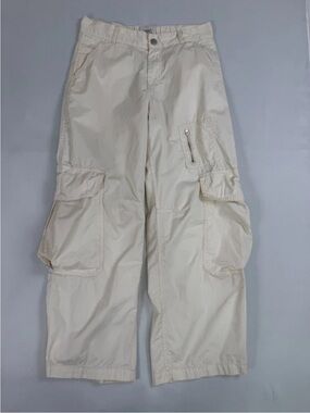BDG Urban Outfitters Cream Cargo Utility Pants Size 6